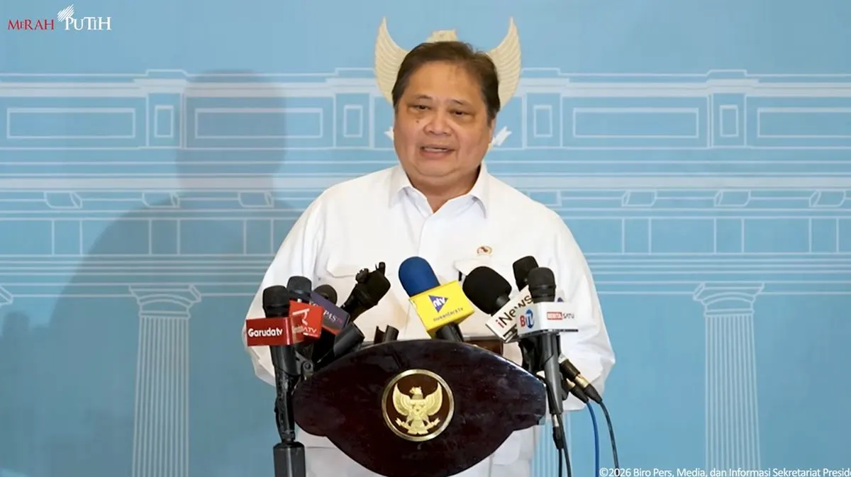 Menteri Koordinator Bidang Perekonomian Airlangga Hartarto